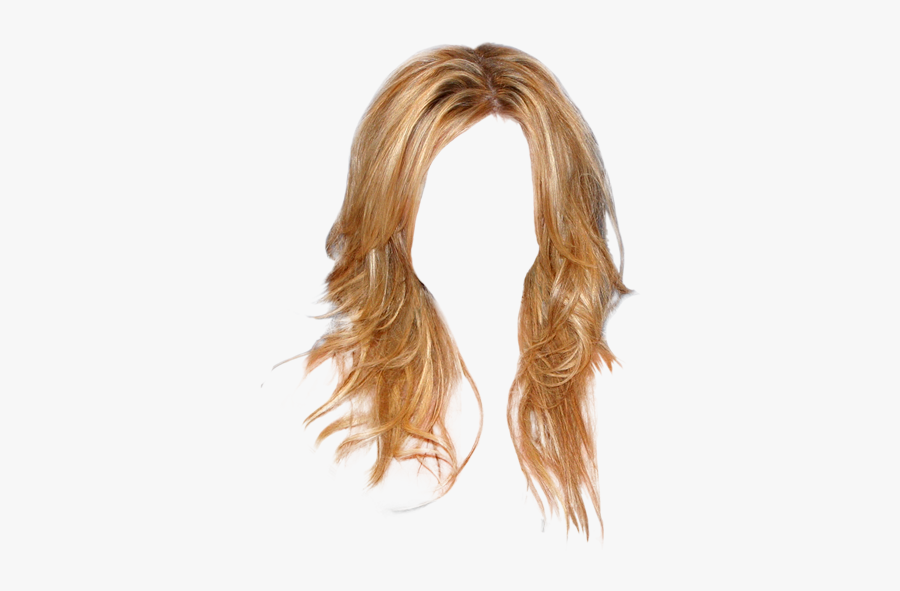 Clip Art Long Wavy Casual - Lace Wig, Transparent Clipart
