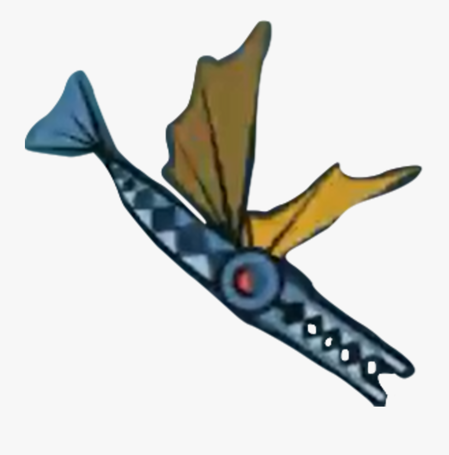 Flying Fish King - Illustration, Transparent Clipart