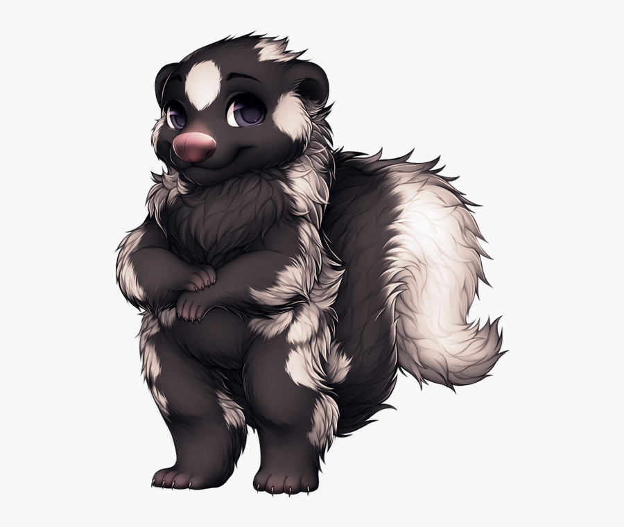 Skunk Clipart Spotted Skunk - Baby Skunk Furry Art, Transparent Clipart