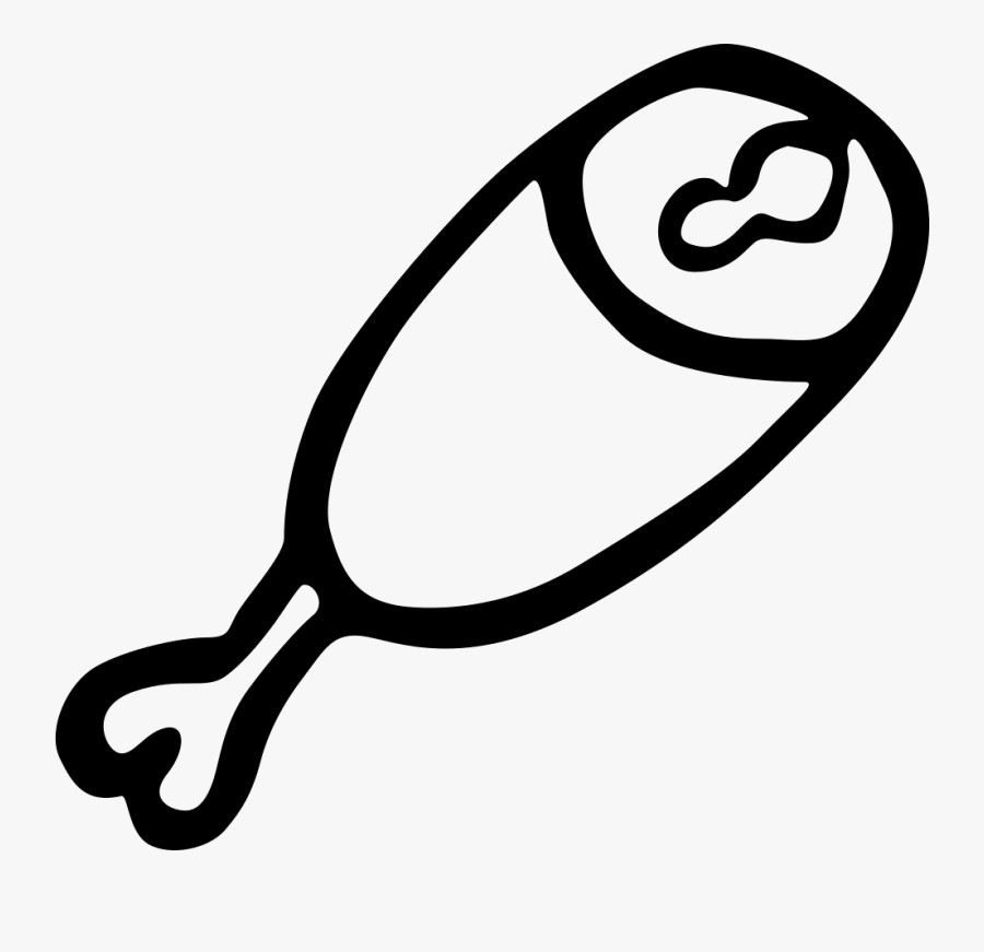 Meat Piece With Bone For Carnivore - Carnivore Icon, Transparent Clipart