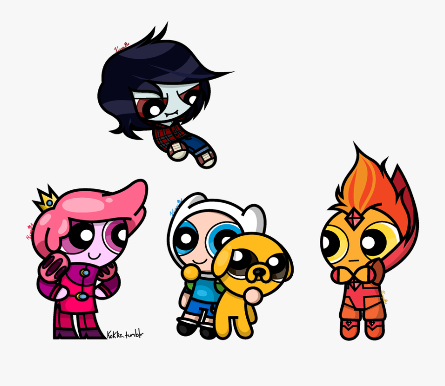 Coqui Drawing Cartoon - Ppg Adventure Time, Transparent Clipart