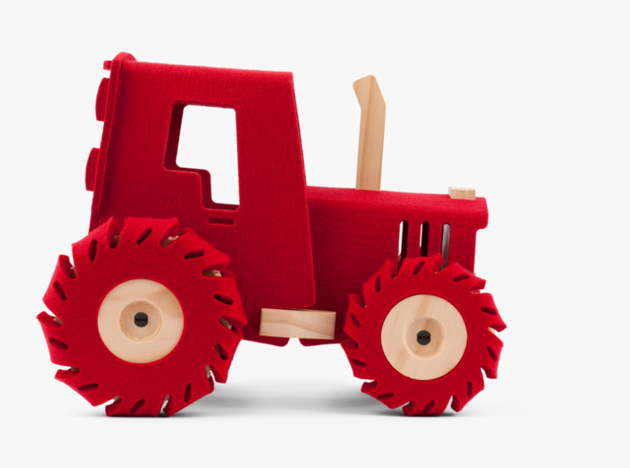 The Big Red Tractor - Big Red Tractor, Transparent Clipart