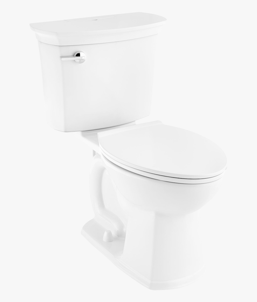Acticlean Right Height Elongated Complete Toilet - American Standard Toilet, Transparent Clipart