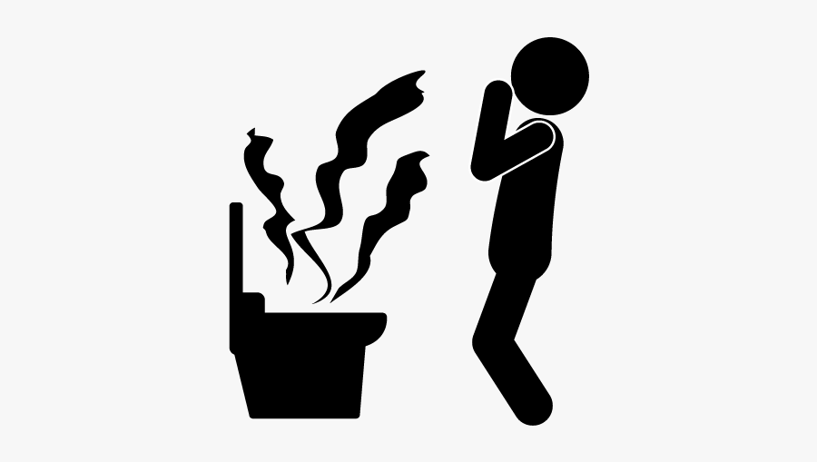 Dirty Toilet Icon, Transparent Clipart