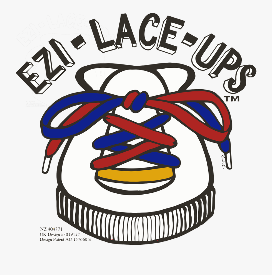 Ezi Lace Ups™ Logo, Transparent Clipart
