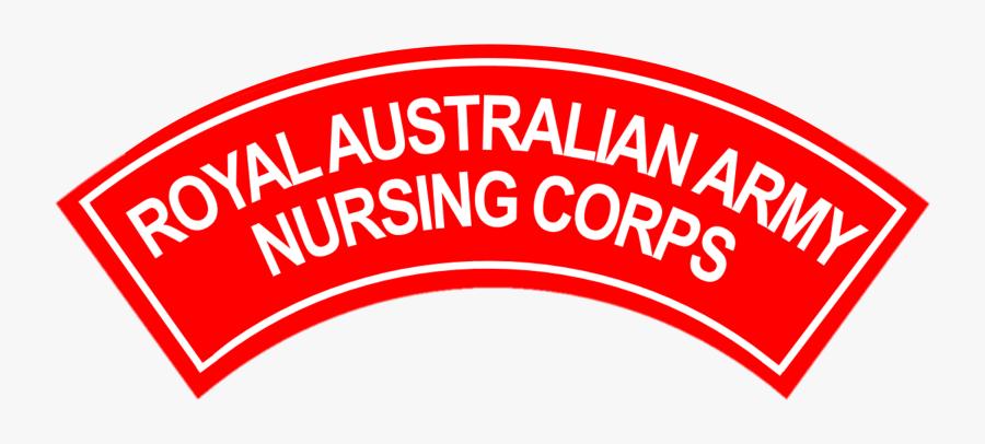 Royal Australian Army Nursing Corps Battledress Flash, - Circle, Transparent Clipart