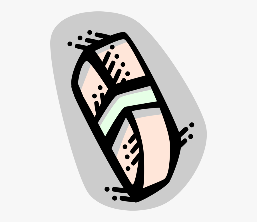 Vector Illustration Of Rubber Eraser For Erasing Marks - Illustration, Transparent Clipart