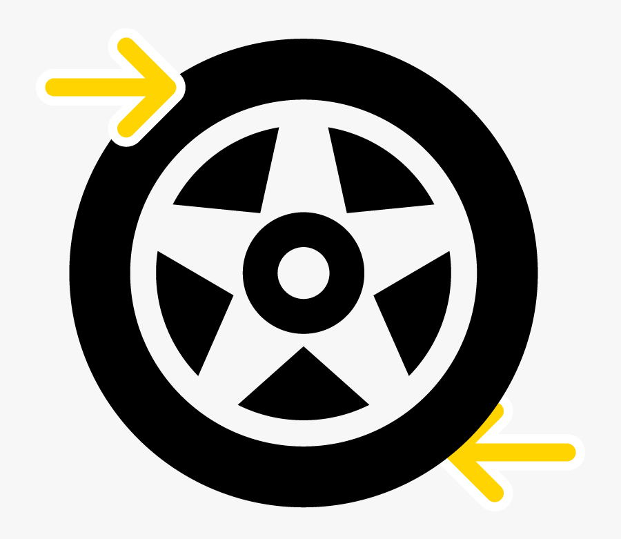 Two Arrows Indicate The Rolling Direction Of A Tyre - Great Gatsby Hot Wheels, Transparent Clipart