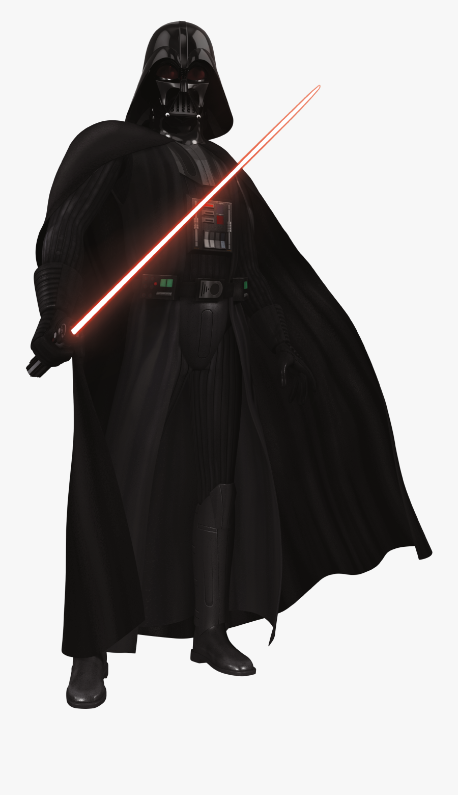 Rebels Darth Vader Render 1 - Darth Vader Star Wars Png, Transparent Clipart