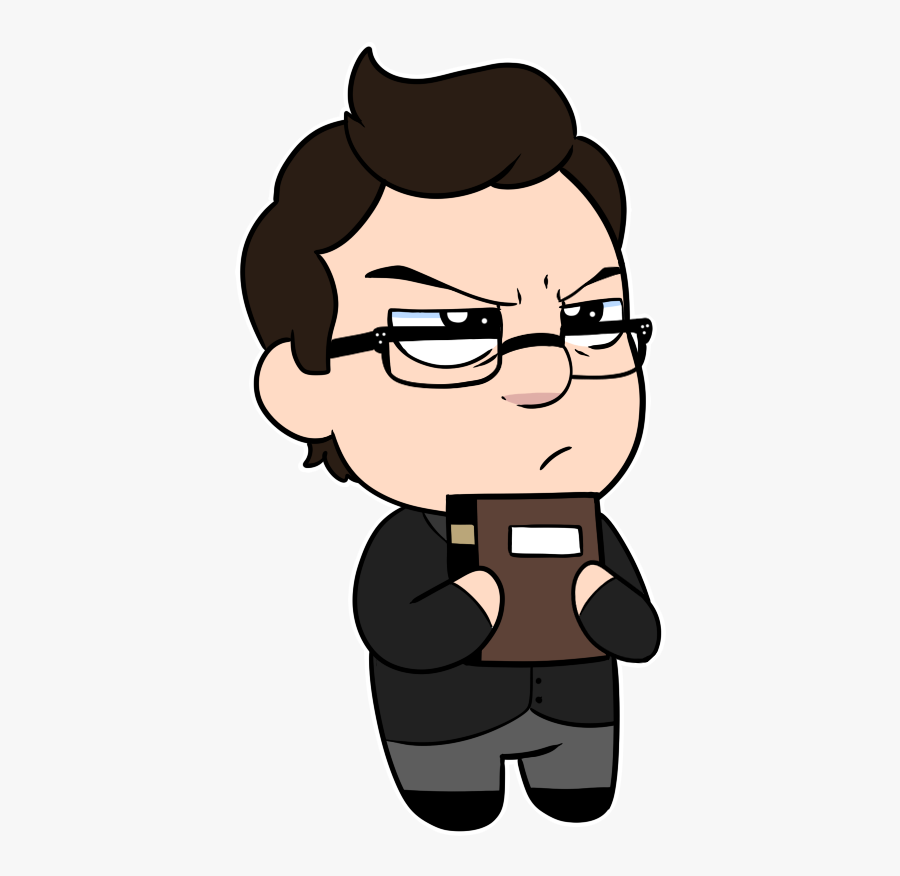 Chibi Stine - Slappy Rl Stine Fanart, Transparent Clipart