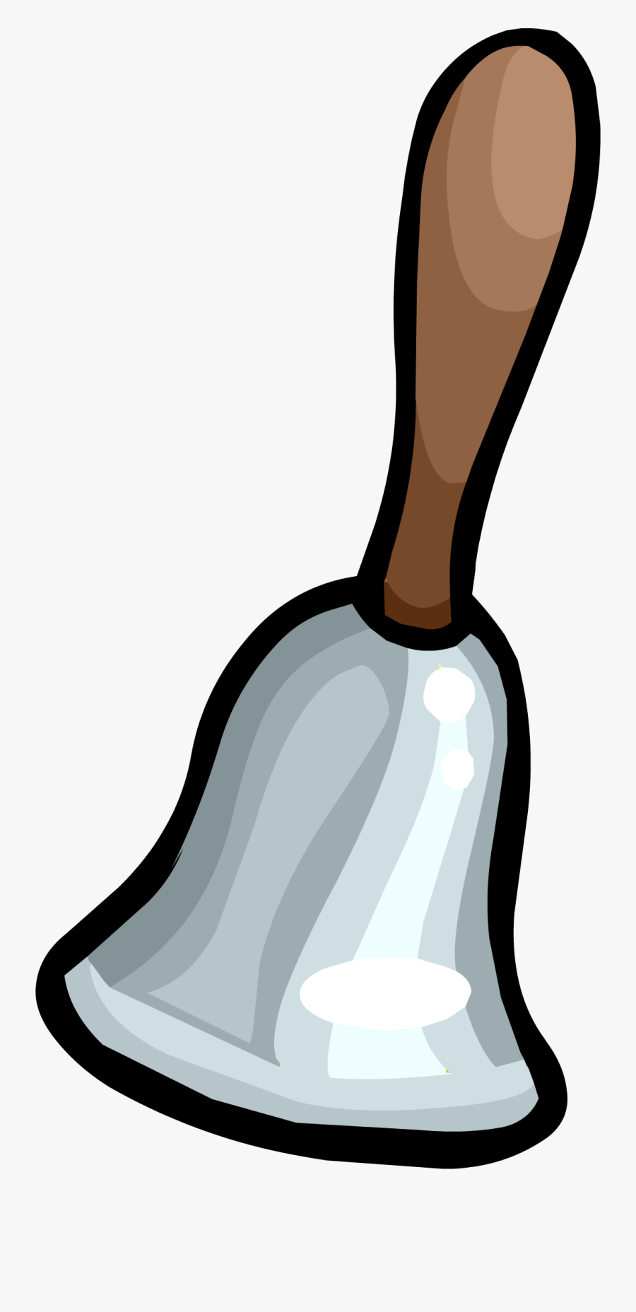 Club Penguin Rewritten Wiki - Clip Art Silver Bell, Transparent Clipart