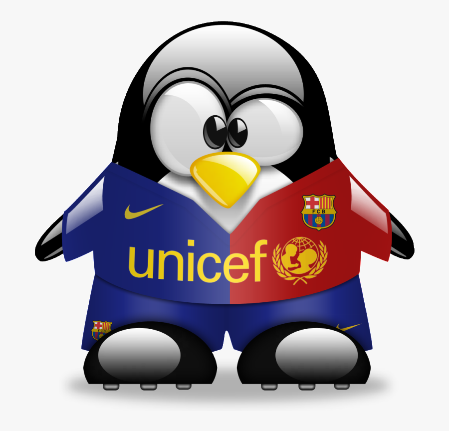 Barcelona Fcb - Pingwin Fc Barcelona, Transparent Clipart