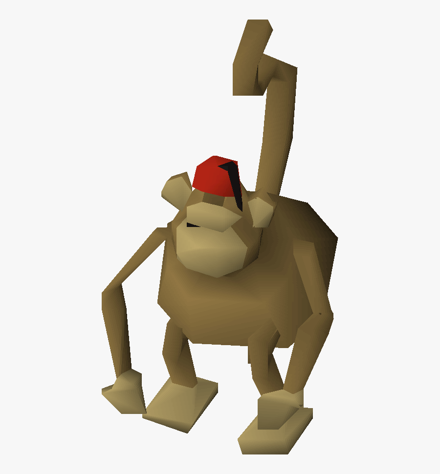 Monkey Osrs Wiki - Osrs Karamja Monkey, Transparent Clipart