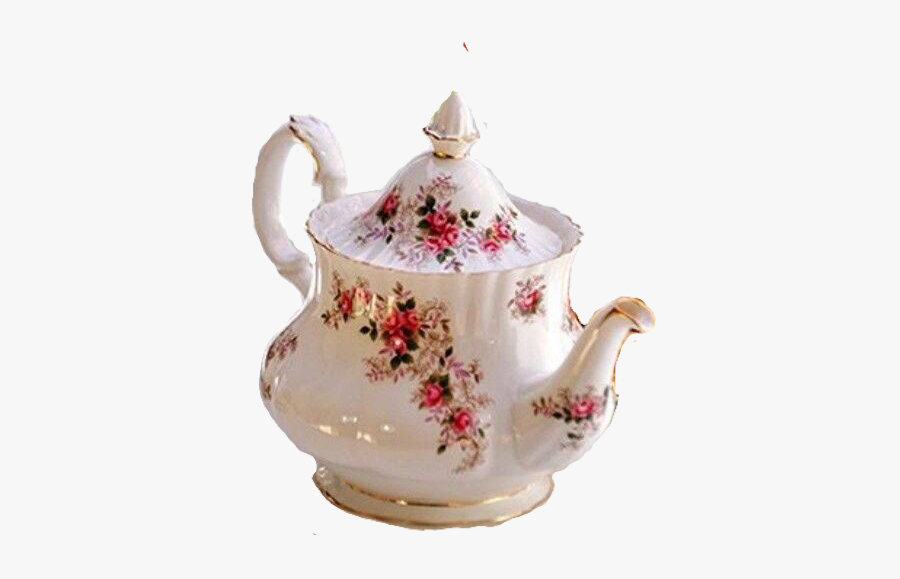 Vintage Tea Pot Png, Transparent Clipart
