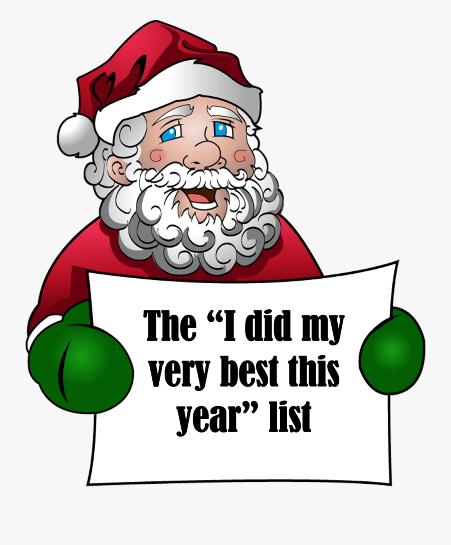 Santa I D - Book Early For Christmas, Transparent Clipart