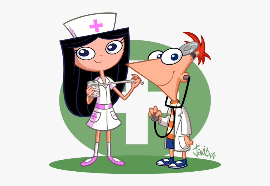 Phineas Flynn Isabella Garcia Shapiro Candace Flynn - Phineas And Ferb Play Doctor, Transparent Clipart