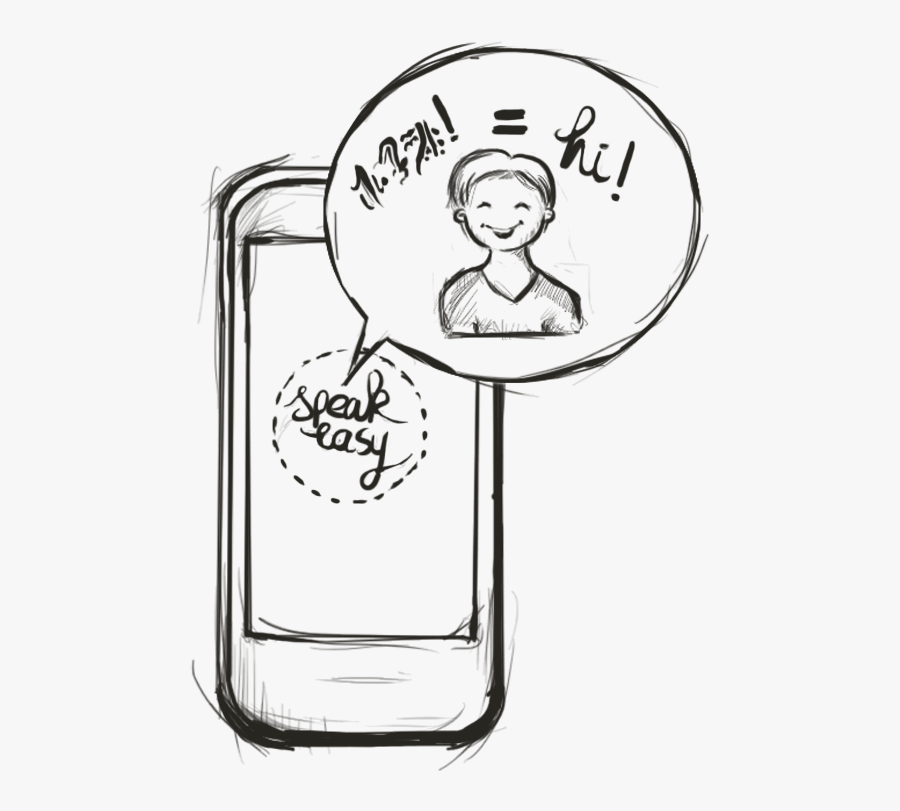 Speakeasy Explanation - Cartoon, Transparent Clipart