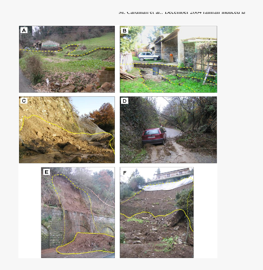 Examples Of Damage Caused By Rainfall Induced Landslides - Rainfall Induced Landslides Examples, Transparent Clipart