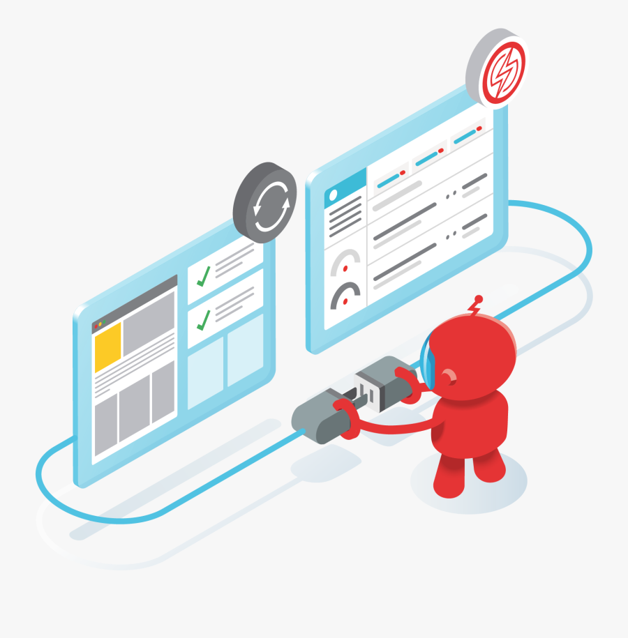 Vector Supported Integration Hero@2x - Illustration , Free Transparent