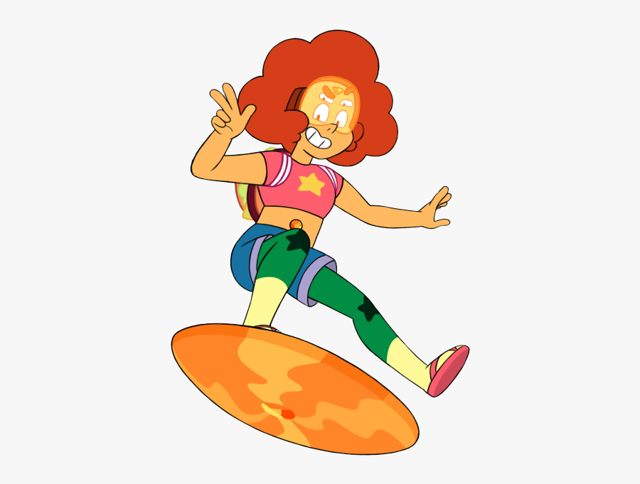 Kjd Wiki - Peridot And Steven Fusion Tangerine Quartz, Transparent Clipart