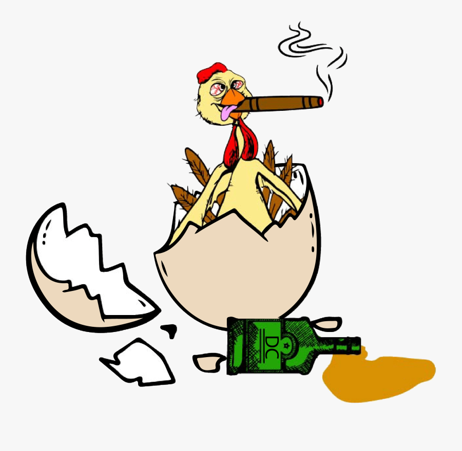 Broken Egg Shell Drawing, Transparent Clipart