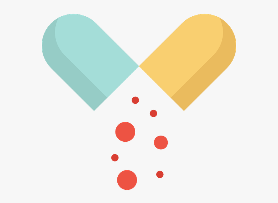 Vector Pills Icon - Graphic Design, Transparent Clipart