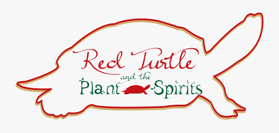 Red Turtle And The Plant Spirits, Transparent Clipart