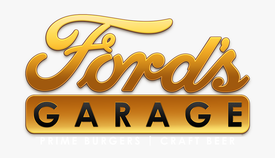 Logo - Ford's Garage Restaurant Logo, Transparent Clipart