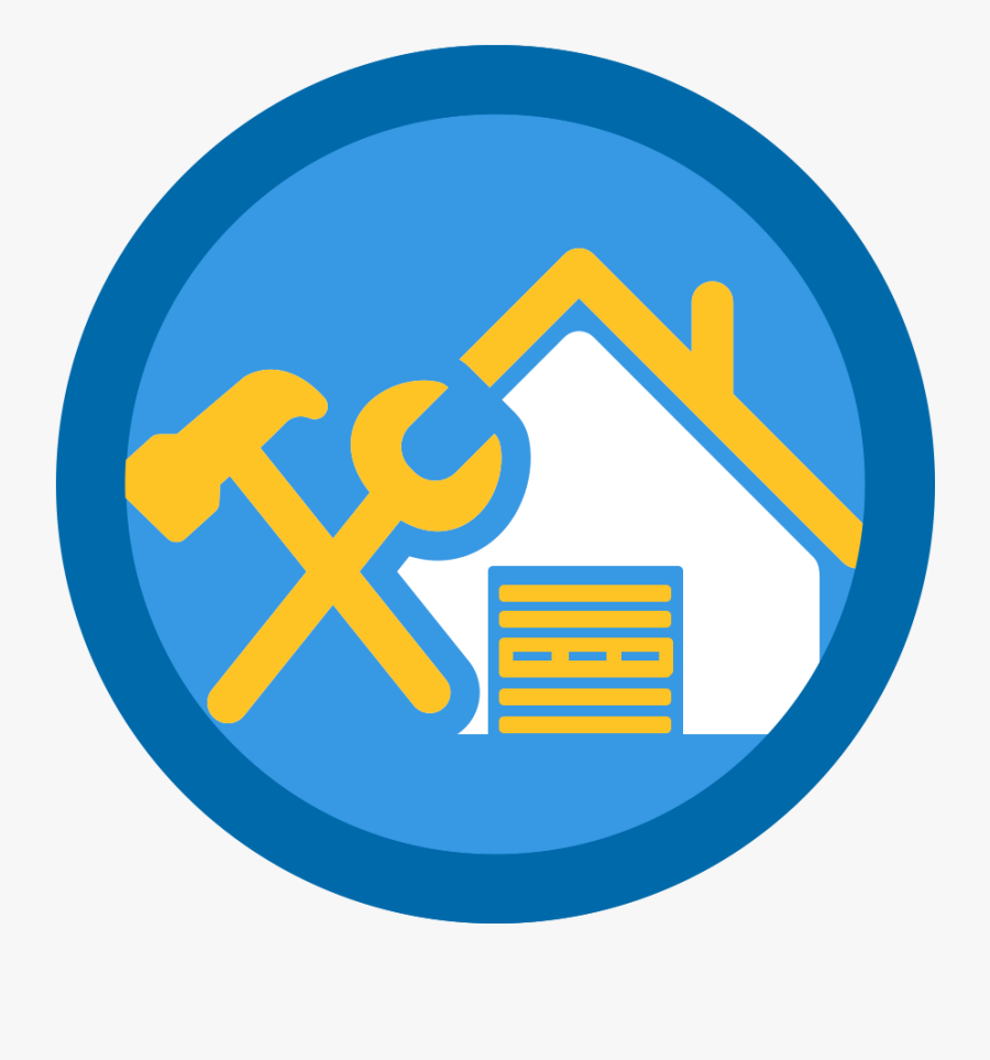 Garage Door Repair Icon, Transparent Clipart