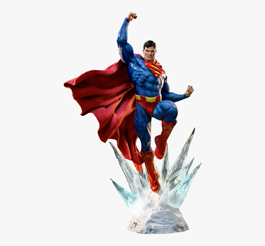Superman Iron Studios 1 3, Transparent Clipart