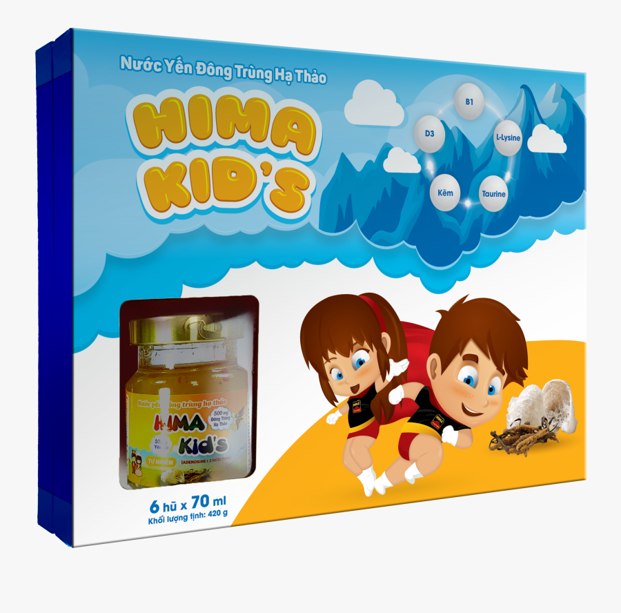 Nước Yến Đông Trùng Hạ Thảo Hima Kid, Transparent Clipart