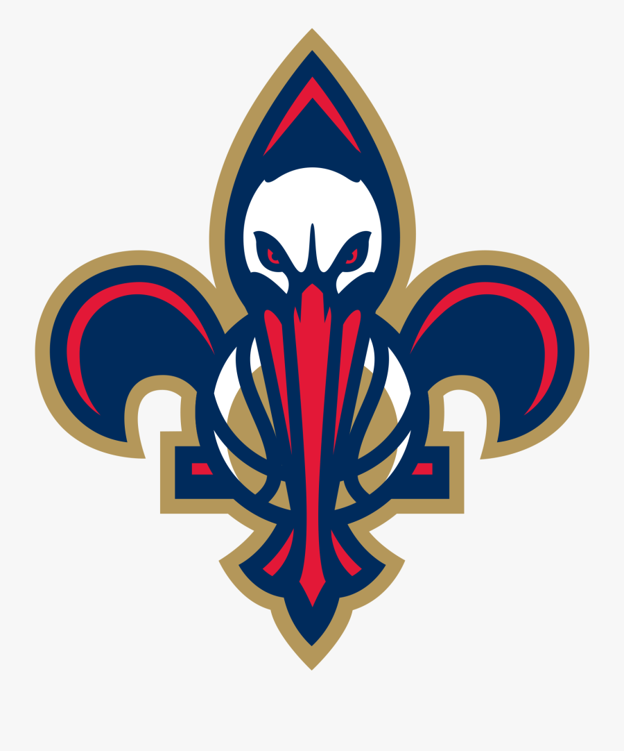 Pelican Clipart Symbol Louisiana - New Orleans Pelicans Secondary Logo, Transparent Clipart