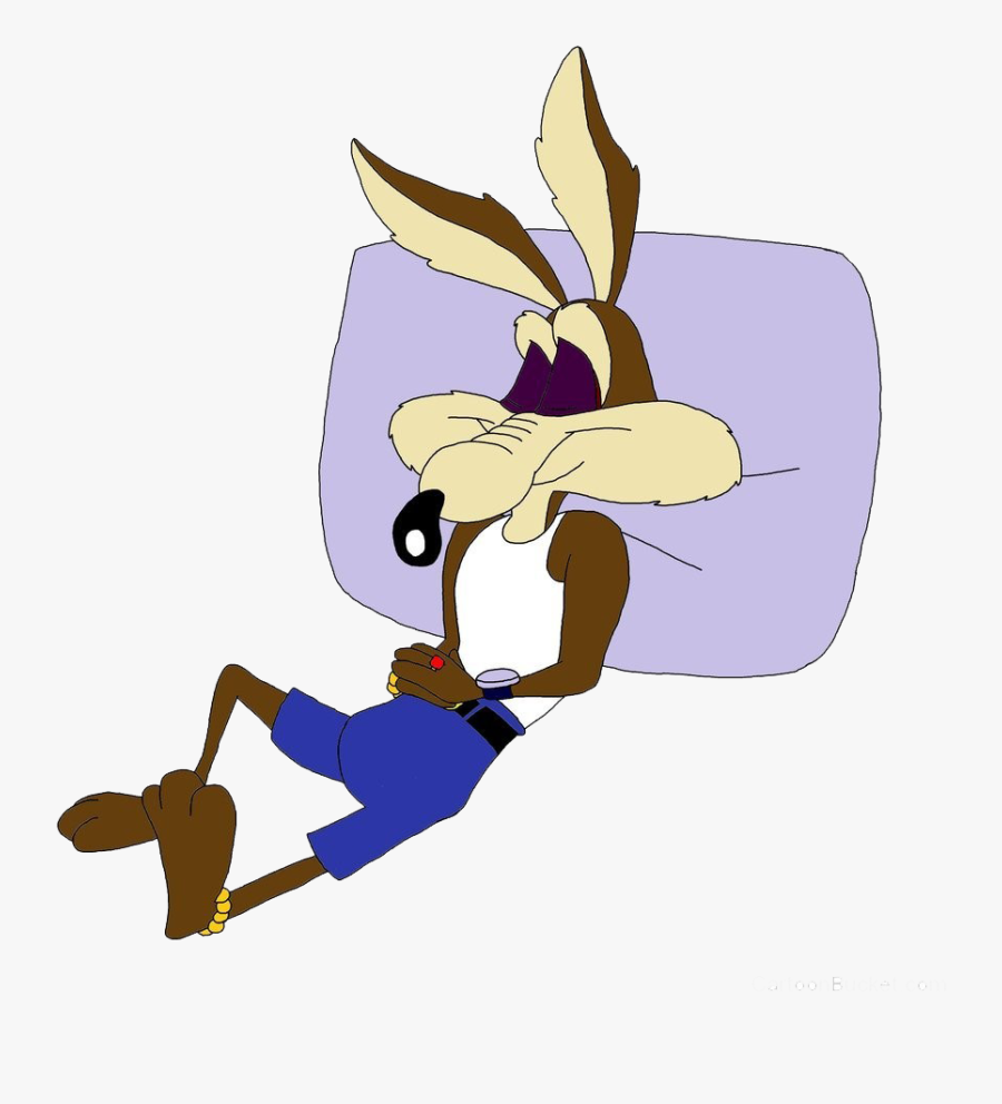 Wile E Coyate Png Transparent Image - Wile E Coyote Sleeping, Transparent Clipart