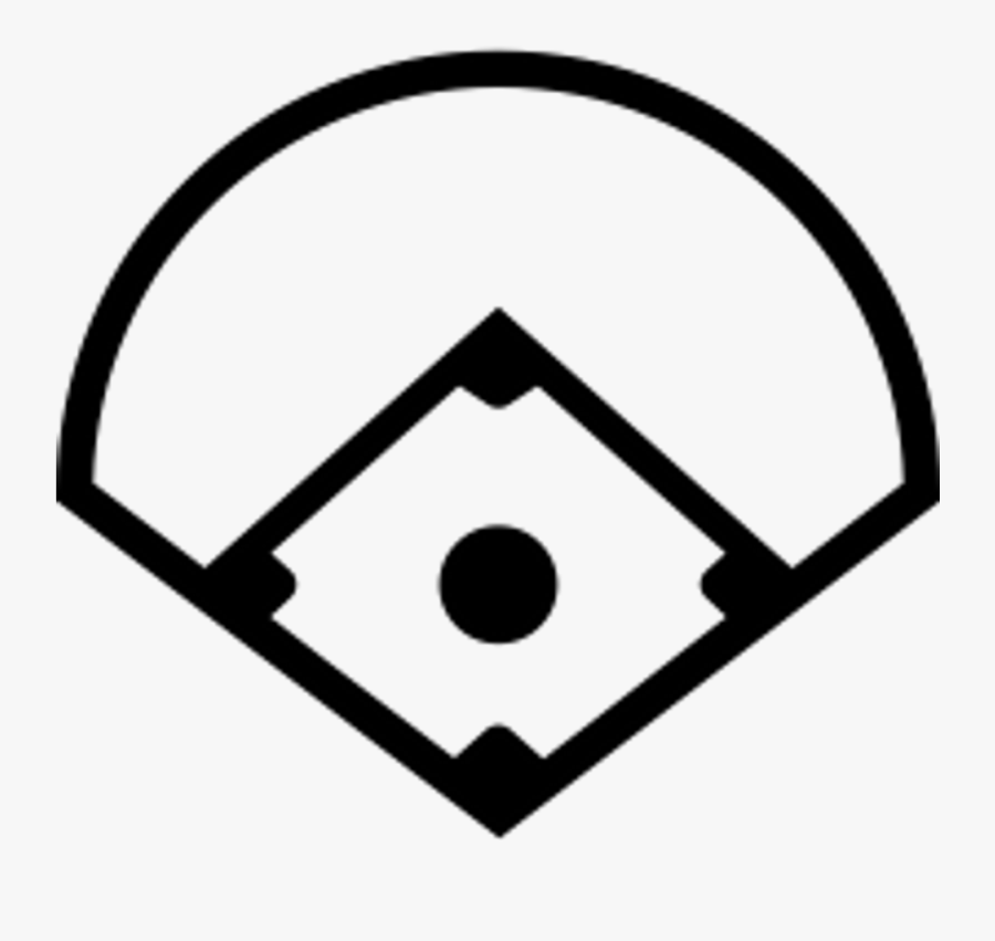 Baseball Diamond Outline Png Clipart , Png Download Baseball Diamond
