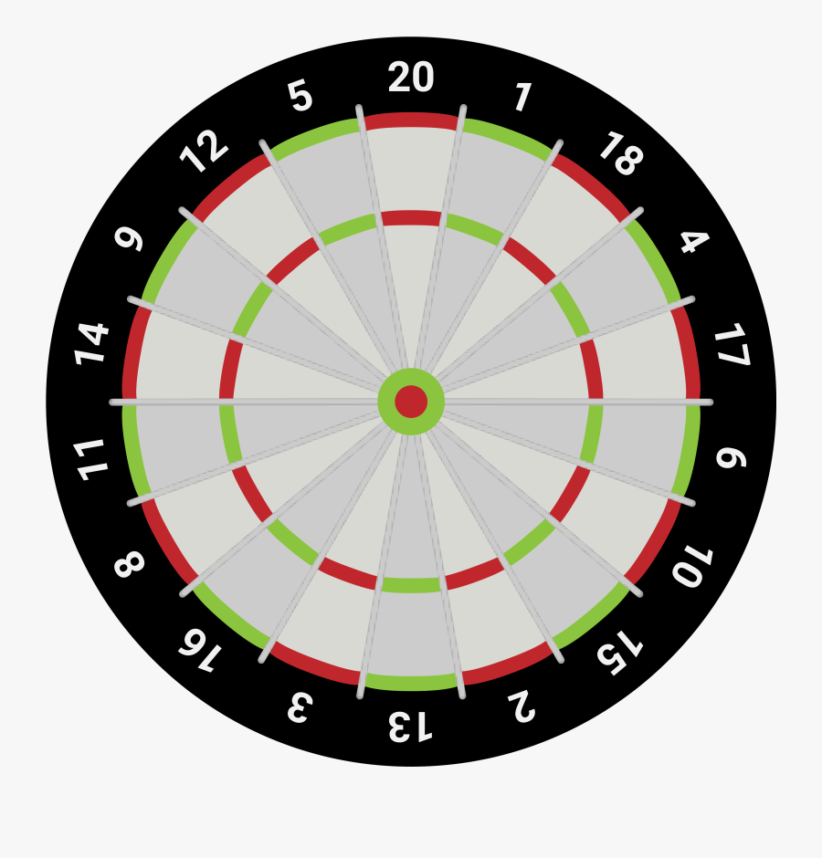 Dart Board - Bharathi Vidyalaya Senior Secondary School Logo, Transparent Clipart