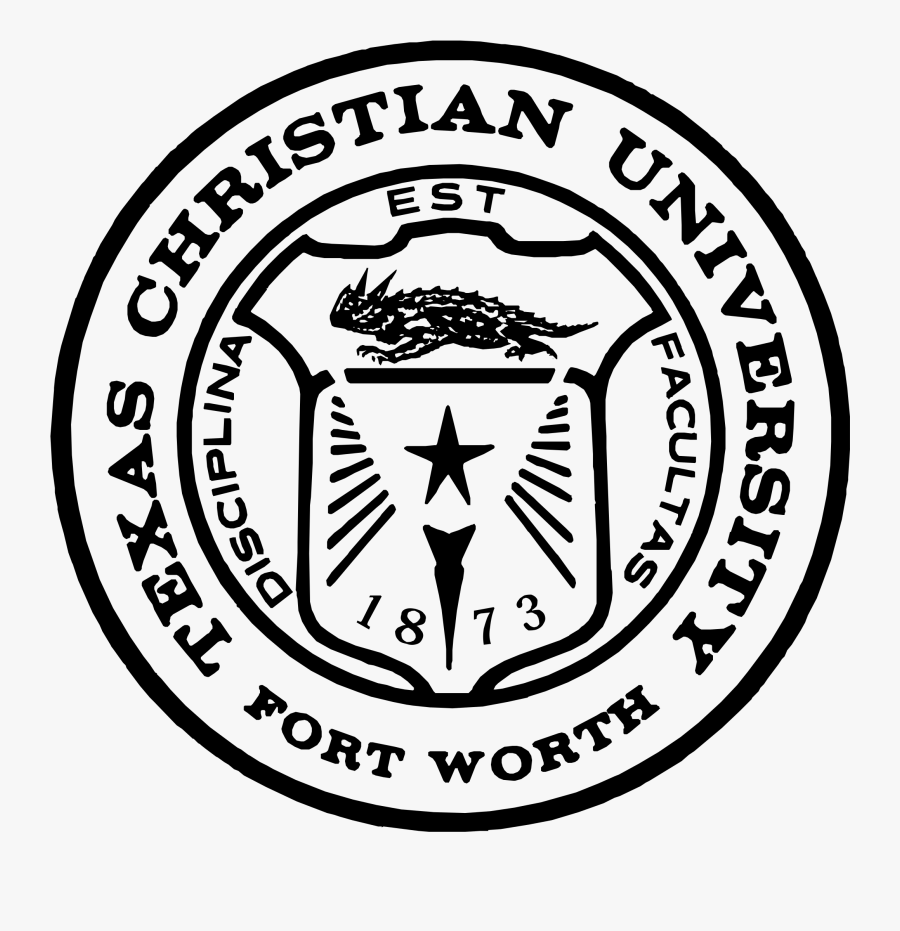Tcu Logo Png Transparent - Texas Christian University Seal, Transparent Clipart