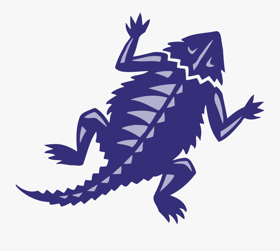 Tcu Hornedfrogs Logo Png Transparent - Horny Toad Clip Art, Transparent Clipart
