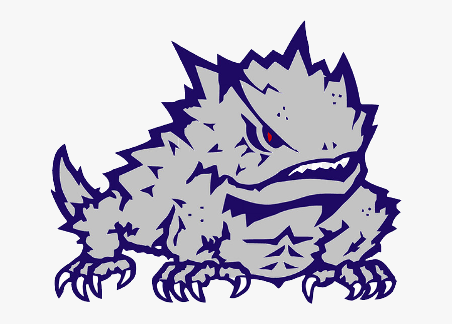 Tcu Horned Frogs Logo Png, Transparent Clipart