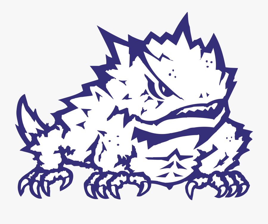 Transparent Tcu Horned Frog Clipart - Tcu Horned Frogs Logo, Transparent Clipart