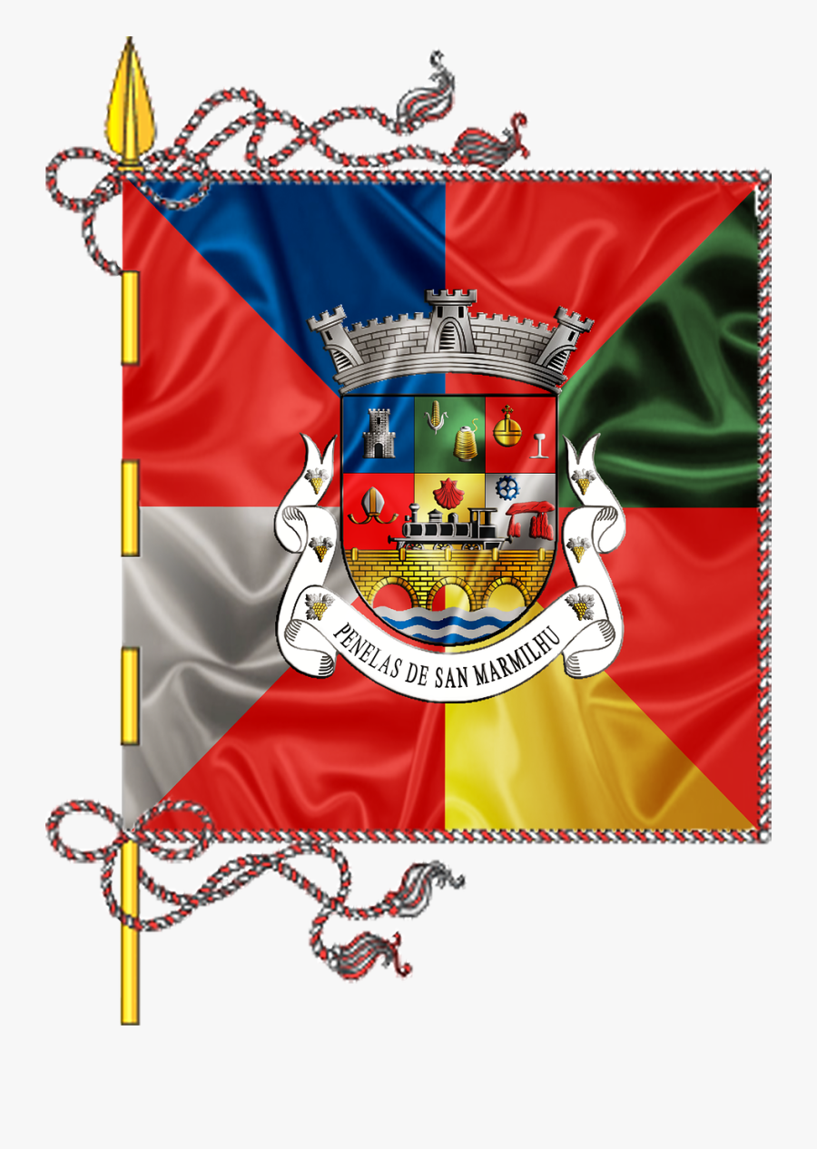 San Marmilhu Flag Portugal Free Photo - Bandera De Moron De La Frontera, Transparent Clipart