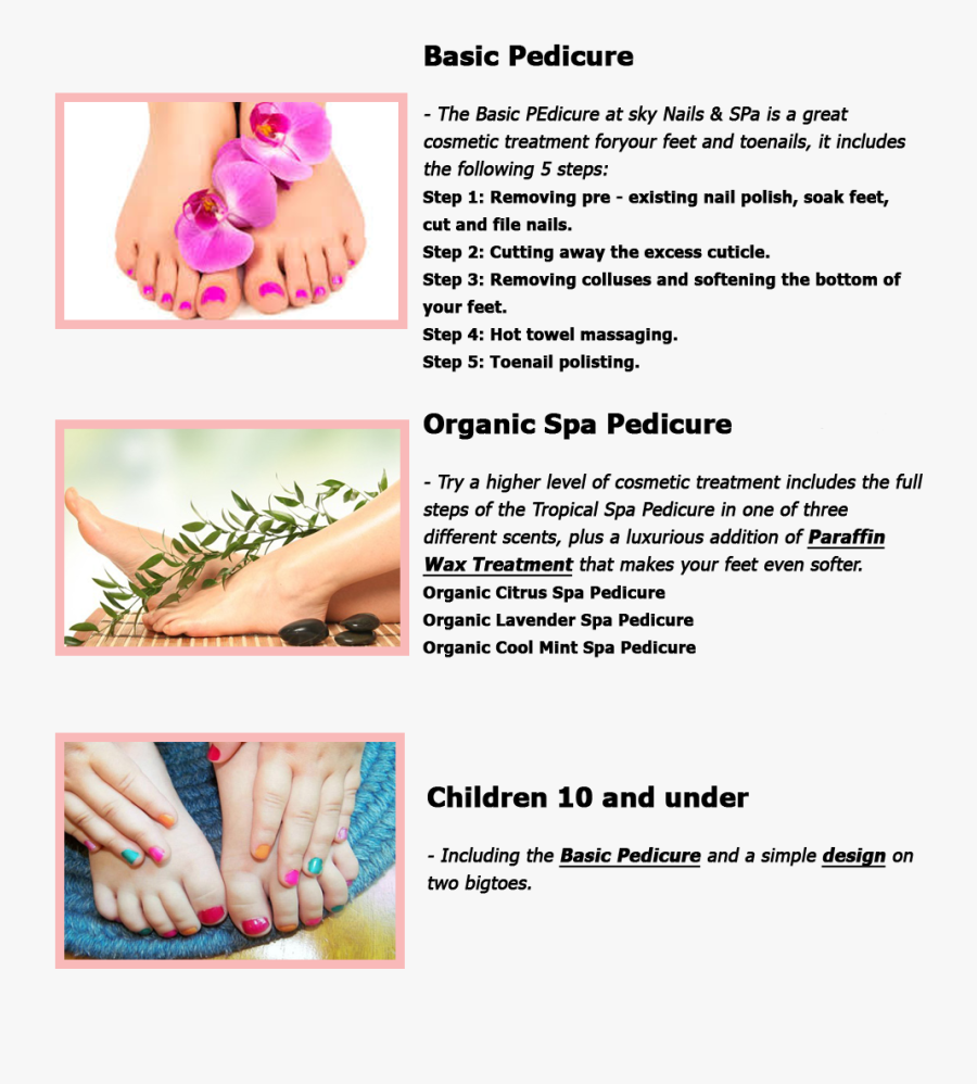 Menu Up Hunters - Steps How To Hand Spa, Transparent Clipart