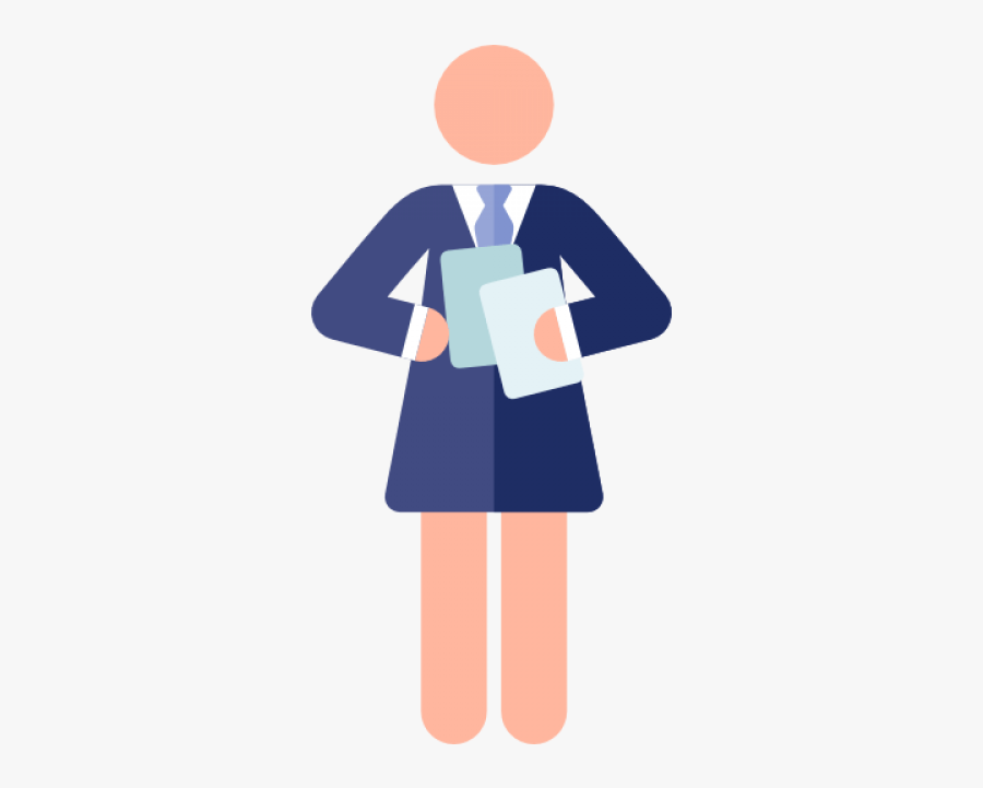 1 Year Secretary Service - Icon People Secretary, Transparent Clipart