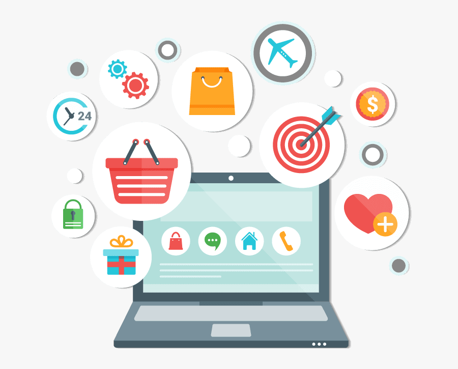 E Commerce Vector Png, Transparent Clipart