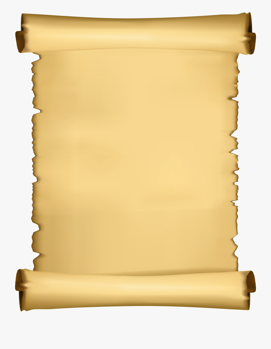 Paper Scroll Clip Art, Transparent Clipart