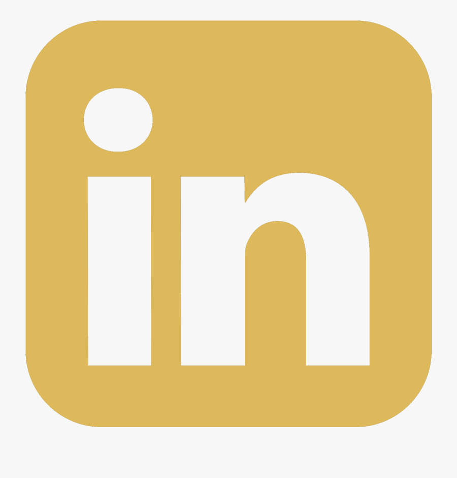 Linkedin Icon, Transparent Clipart