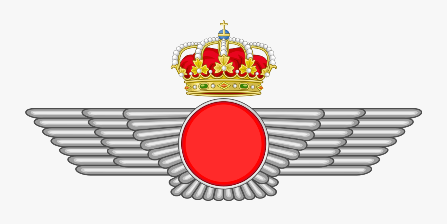 Emblem Of The Spanish Air Force Pilots - Spanish Air Force Logo, Transparent Clipart
