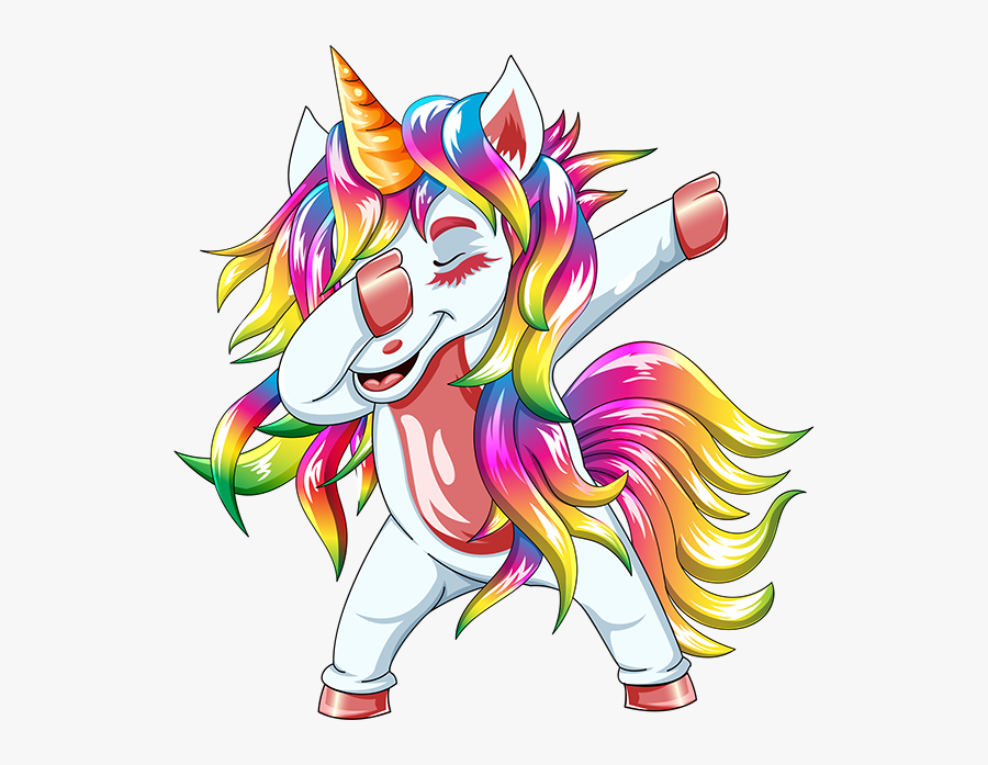 Download Dabbing Unicorn Clipart - Unicorn Girl Dabbing Vector ...