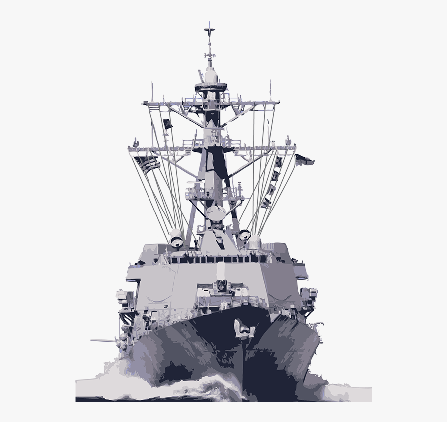 Navy Ships Clipart Army Ship - Ddg 81 Uss Winston Churchill, Transparent Clipart