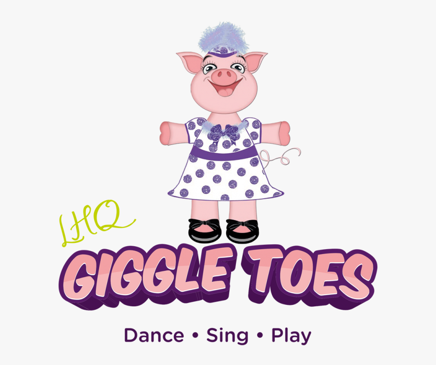 Giggle Toes Logo - Cartoon, Transparent Clipart