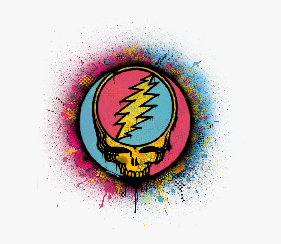 Grateful Dead Png - Steal Your Face Art, Transparent Clipart